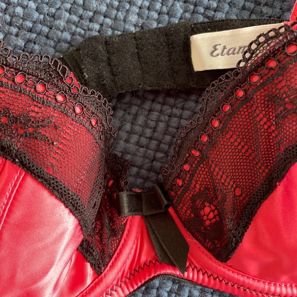 Etam Paris Satin & Lace Bra – Size 34B - Picture 4 of 4